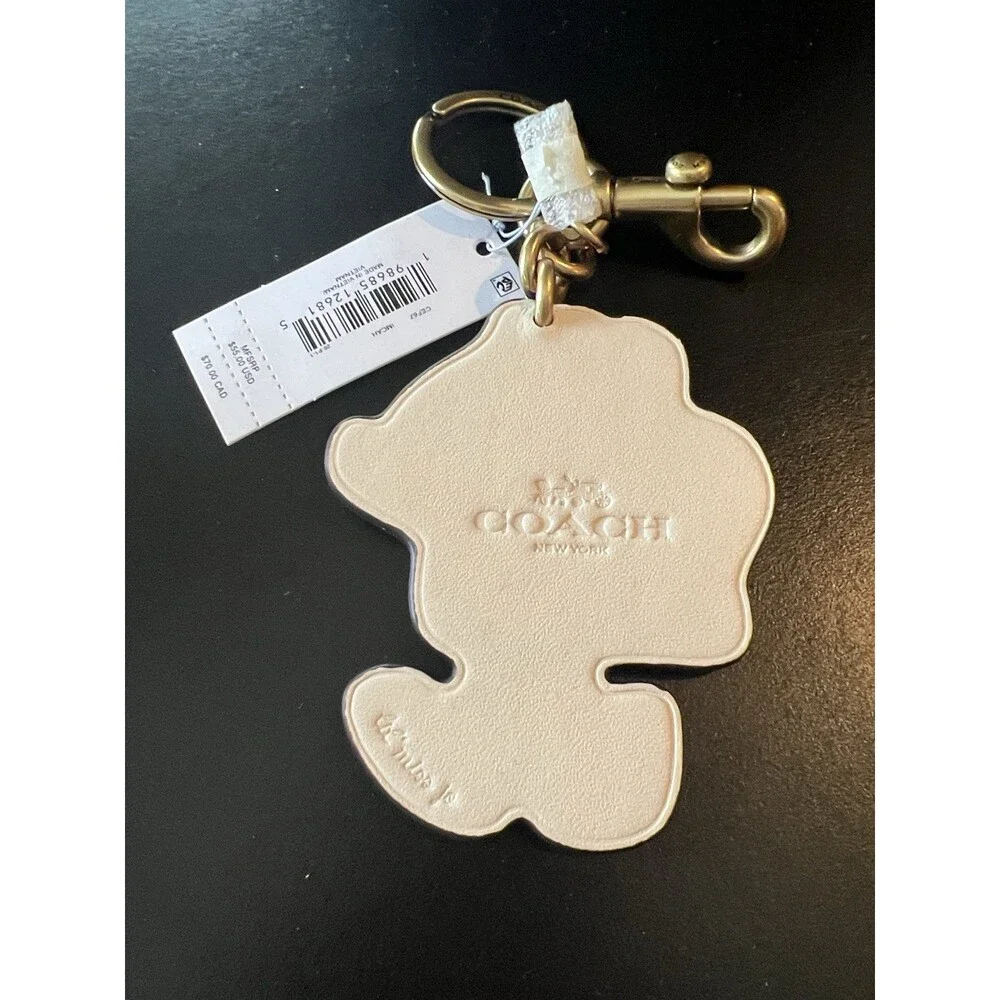 Coach Lil Miss Jo Coffee Cup Bag Charm Key Chain Exclusive To Coach Coffee Shop - Picture 4 of 4